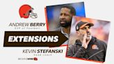 GM Andrew Berry, head coach Kevin Stefanski sign extensions with Browns