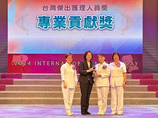林口長庚護理師深耕36年 獲台灣護理學會專業貢獻獎