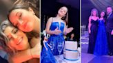 El álbum de fotos de Mora, la hija de Carla Conte, en su gran fiesta de 15: “La organizamos en sólo tres meses”