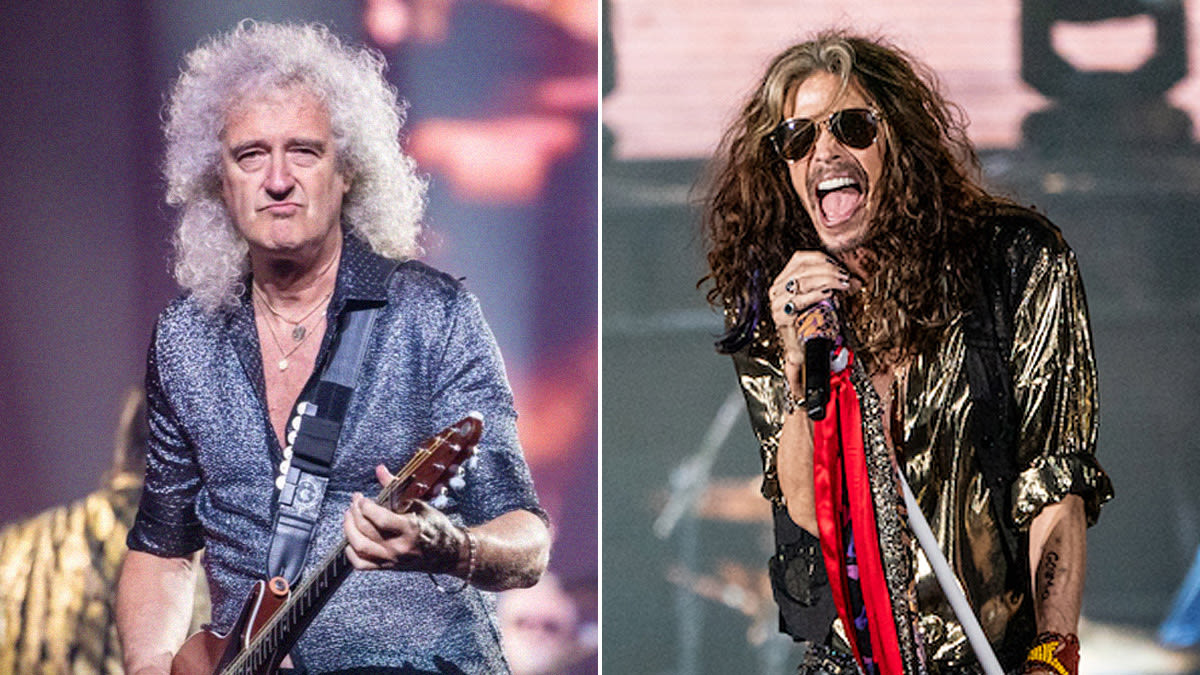 Queen’s Brian May Brought to Tears by Aerosmith Retirement: “One of the Most Awesome Bands”