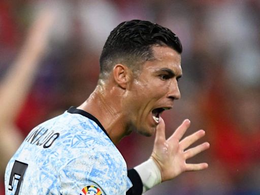 Cristiano Ronaldo is raging - at referees, his luck and maybe time itself