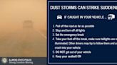 Dust storms force closure of parts of two interstates in Illinois