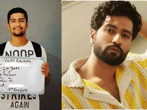 Vicky Kaushal drops 12-year old PIC from his struggling days, says 'nothing is overnight' - SEE inside | Hindi Movie News - Times of India