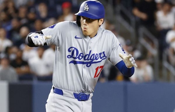 Watch: Dodgers' batboy saves Shohei Ohtani from foul ball with barehanded catch