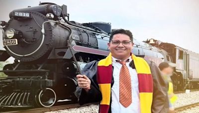 Harry Potter mexicano aprovecha paso de locomotora La Emperatriz para tomarse fotos espectaculares, pese a muerte por selfie