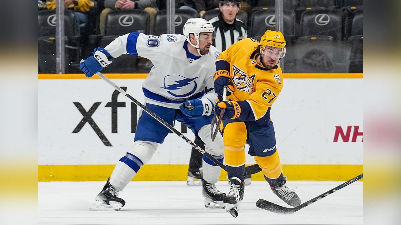 Tampa Bay Lightning trade with Predators to bring veteran defenseman Ryan McDonagh back