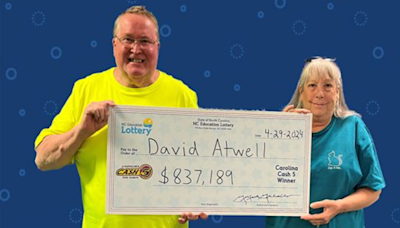 'Dreams do come true': Man wins $837K lottery prize after sister dreams he'd find gold