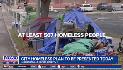 City of Jacksonville to unveil plan to address homelessness to comply with new Florida law