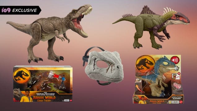 Jurassic World's New Chaos Theory Toys Will Take a Bite Out of You