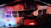 Car crashes into Haines City home, sparks fire