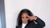 Janet Jackson Shows Off a Bleached Brow Look at London Fashion Show