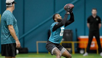 Jarvis Landry using tryout at Jaguars minicamp as final NFL shot; veteran's presence good for rookies, HC says