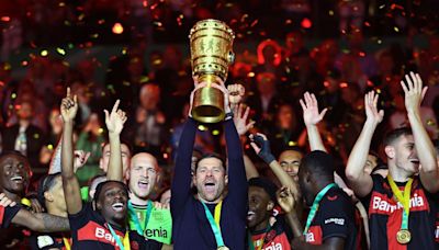 Un Leverkusen con 10 jugadores conquista la Copa de Alemania y logra el primer doblete de su historia