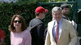 Carole Middleton proves houndstooth is always in style with printed pink dress that screams summer