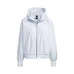 adidas 外套 女款 運動連帽外套 防風外套 亞規 TECH WARM JKT 藍 IM8843