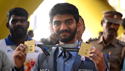 Chess Olympiad 2024: Gukesh, Praggnanandhaa, Vaishali and Srinath arrive in Chennai amid fanfare after gold medal win