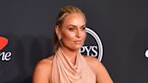 Lindsey Vonn Sparkles in Sequined Fitted Gown at Laureus World Sports Awards