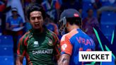 T20 World Cup: Virat Kohli bowled by Tanzim Hasan