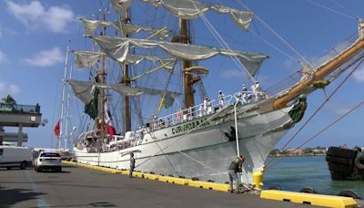 ‘Ambassador of the culture’: Crowds line Honolulu Harbor to see Mexican tall ship