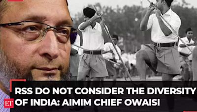 Lifting ban on govt officials joining RSS absolutely wrong: AIMIM Chief Asaduddin Owaisi