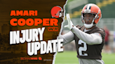 Amari Cooper injury update: Not practicing, injury not severe