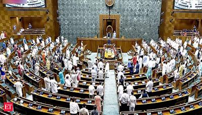 Lok Sabha adjourned twice amid war of words between treasury, opposition benches