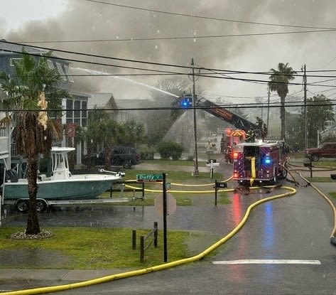 North Myrtle Beach crews respond to multiple fires as lightning storm goes through region