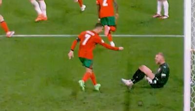 Cristiano Ronaldo taunts Czechia goalkeeper in controversial Portugal celebration at Euro 2024