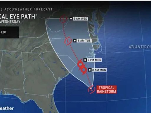 Storm Off Atlantic Coast Will Track Inland, Ending Long Stretch Of Dry Weather: Here's Timing