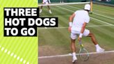 Wimbledon 2024: Perricard & Musetti deliver the hot dogs