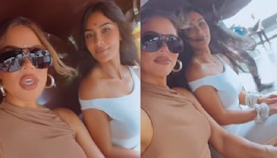 Anant-Radhika Wedding: Kim-Khloe Kardashian Auto Ride Video Goes Viral; See Fans' Hilarious Reactions | WATCH