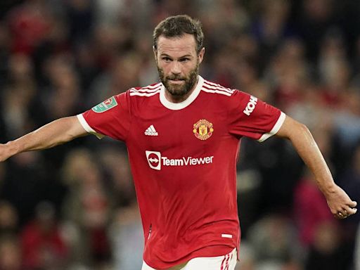 Juan Mata training with FC Nordsjaelland as he seeks a return to football