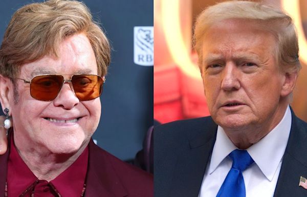 Does Elton John support Donald Trump? Well, there's more to the story