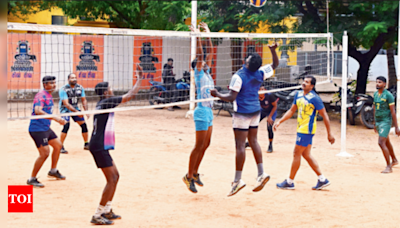 How Tamil Nadu's Chinna Thadagam became the volleyball village | Coimbatore News - Times of India