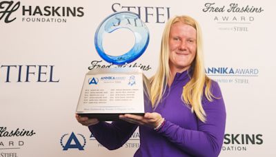 Five times a finalist, LSU's Ingrid Lindblad finally wins Annika Award
