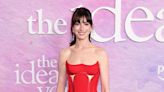 Anne Hathaway Gives the Corset Trend New Life in Versace at ‘The Idea of You’ Premiere in New York City