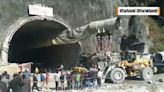 影／印度北部隧道坍塌 巨大瓦礫堆堵住至少40人受困
