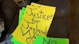 Akron police criticized after officers remove 'Justice for Jayland' signs