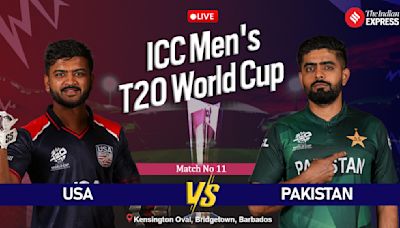 United States vs Pakistan Live Score, T20 World Cup 2024: USA look to spoil PAK’s party in Dallas