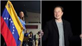 Elecciones Venezuela: María Corina Machado agradece apoyo de Elon Musk a favor de un "futuro mejor"