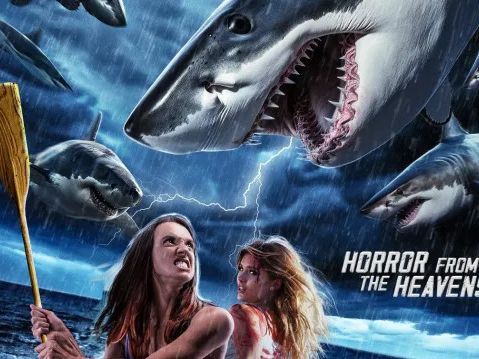 Exclusive Apex Predator 2 Trailer Sees Killer Sharks Take to the Sky in Monster Movie Sequel