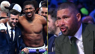Tony Bellew surprisingly criticises Carl Froch after leaking Anthony Joshua DMs