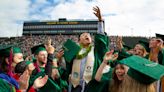 Thousands cheer UO graduates from 2022, 2021 and 2020 as they turn their tassels