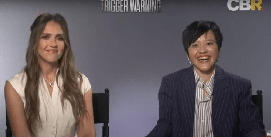 Jessica Alba Hyped to Bust Out ‘Dark Angel’ Stunt Skills for Netflix’s ‘Trigger Warning’ | Video