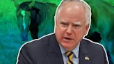 Tim Walz and a horse is the far-right answer to JD Vance and a couch