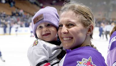 This Professional Hockey Player Is On A Mission To Redefine The Term ‘Hockey Mom’