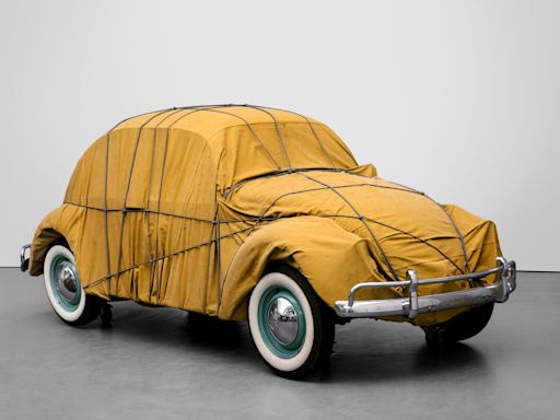 The Story of Artist Christo’s $4 Million Wrapped VW Beetle