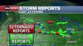 12 tornadoes hit the Heartland overnight, fueled by record-breaking temperatures