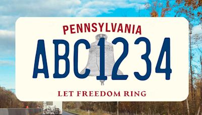 Let Freedom Ring: Pennsylvania's new license plate unveiled