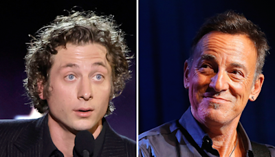 Jeremy Allen White says Bruce Springsteen texts ‘like a boss’ ahead of biopic portrayal